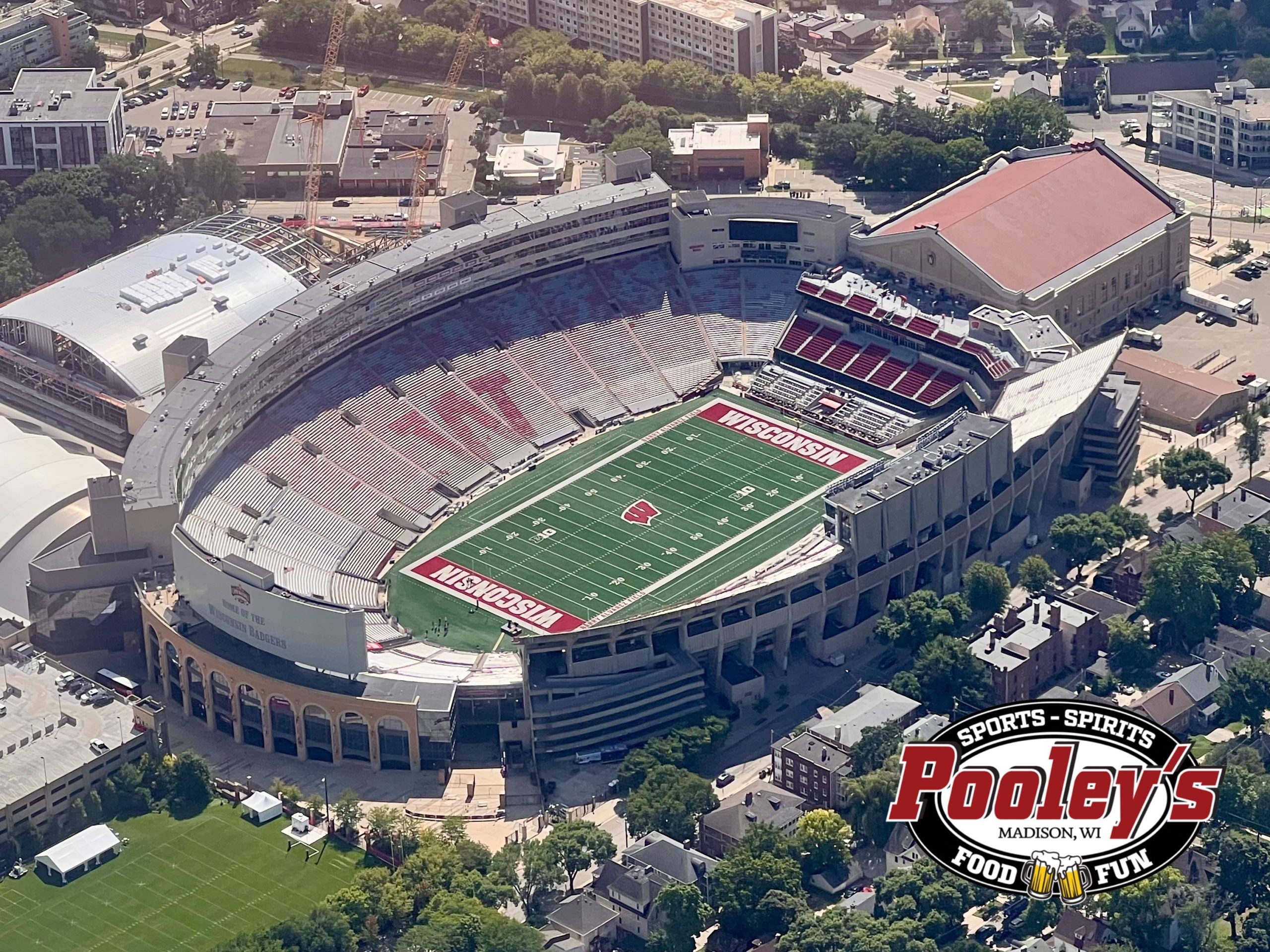 Bus to Camp Randall, Badger Football, College Football, Sports Bar